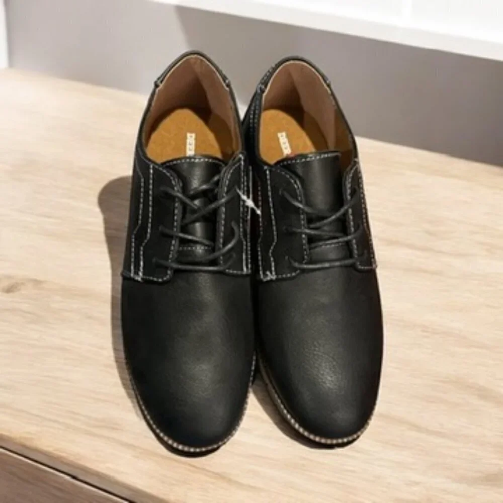 Deer Stags Aiden Jr. Classic Lace-Up Hybrid Dress Comfort Oxford | Size 5.5 M